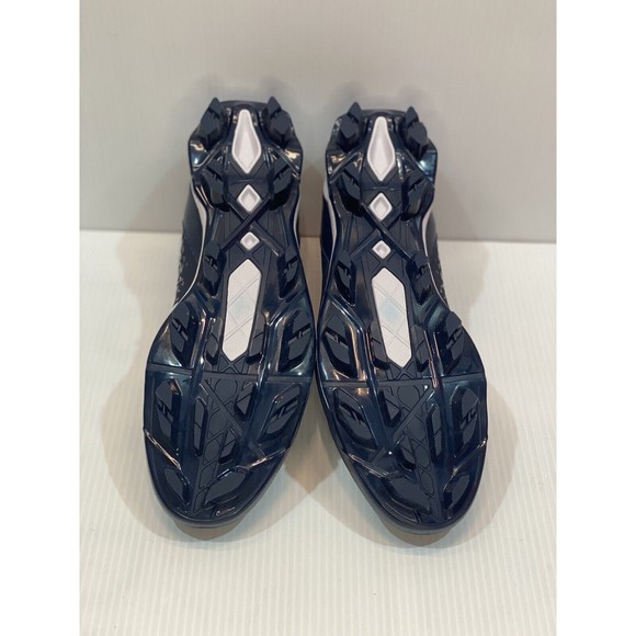 MIZUNO MENS CLEAT BASEBALL SHOE US 12 WAVE SELECT NINE NAVY BLUE WHITE NEW NWT - Picture 6 of 7